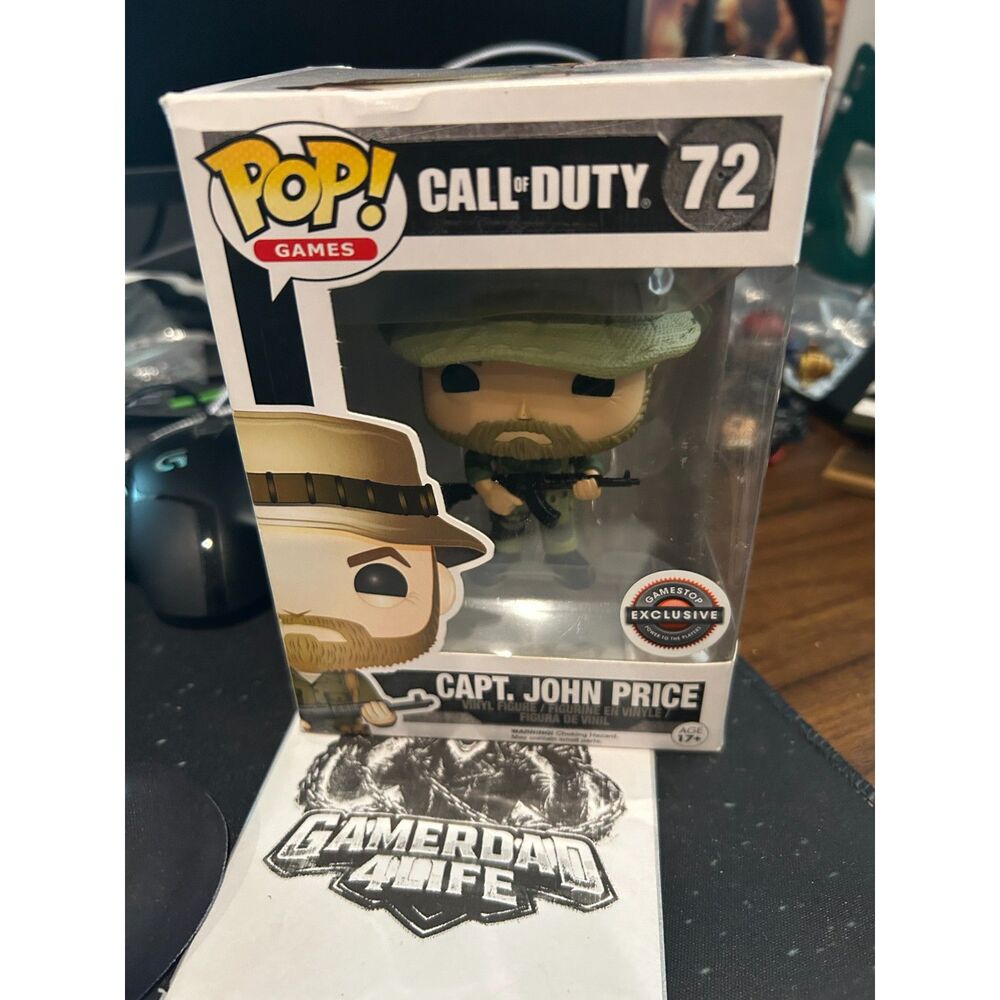 Funko Pop! Games - Call of Duty: Capt. John Price # 72 GameStop Exclusive